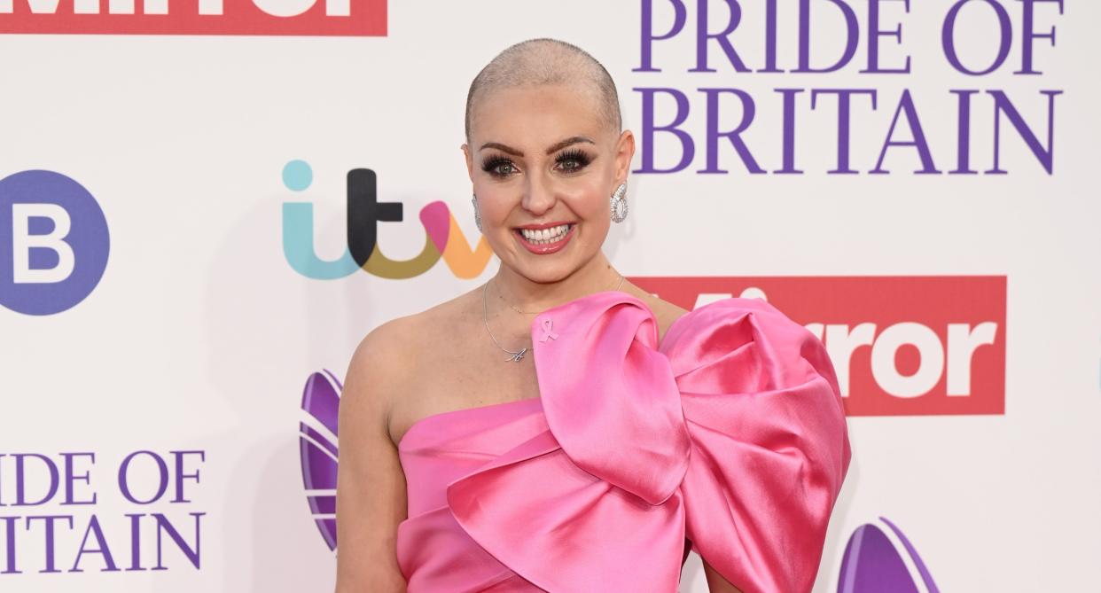 Amy Dowden arrives at the Pride Of Britain Awards 2023 at Grosvenor House, London, UK.08/10/2023Credit Photo (c)Karwai TangFor more information, please contact:Karwai Tang 07950 192531karwai@karwaitang.com