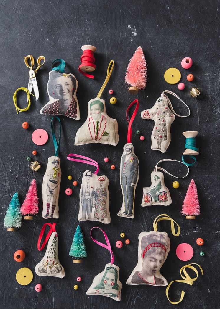 diy family ornaments christmas gifts