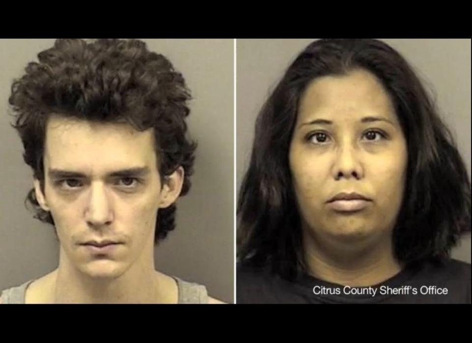 Robert Forbes and Christina Forbes have been arrested by sheriffs in Citrus County, Fla. after their 9-year-old son was found with a cockroach in his ear.