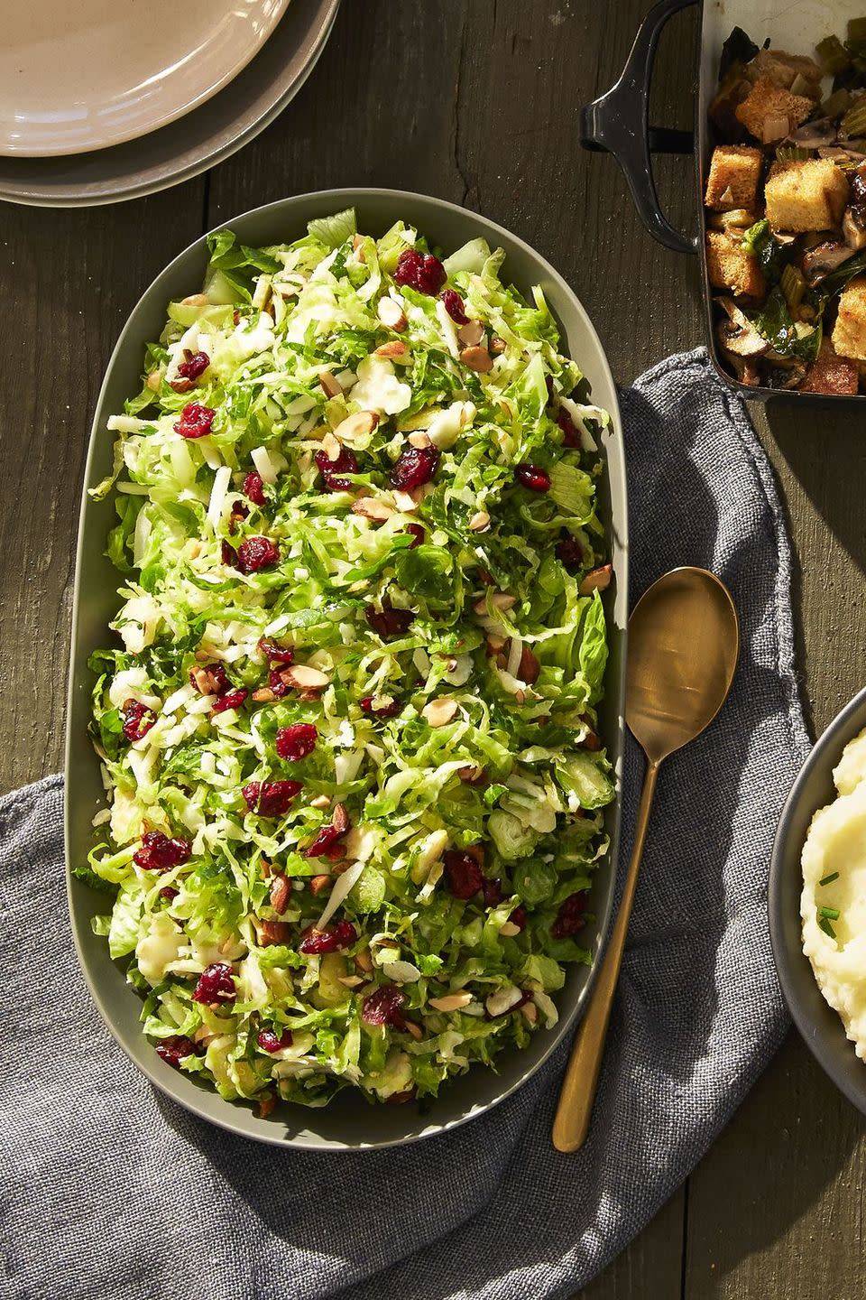 Lemony Brussels Sprout Salad