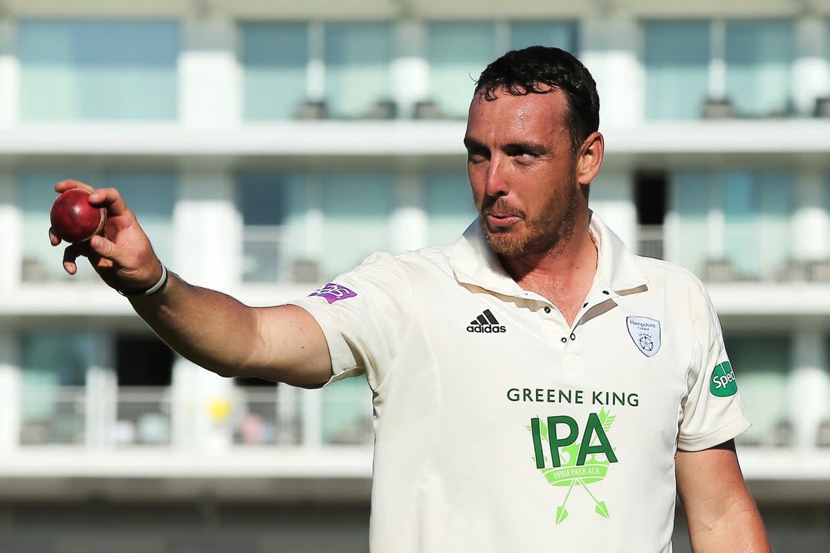 Paceman Kyle Abbott’s four-wicket haul put Hampshire on top against Nottinghamshire (Mark Kerton/PA) (PA Archive)