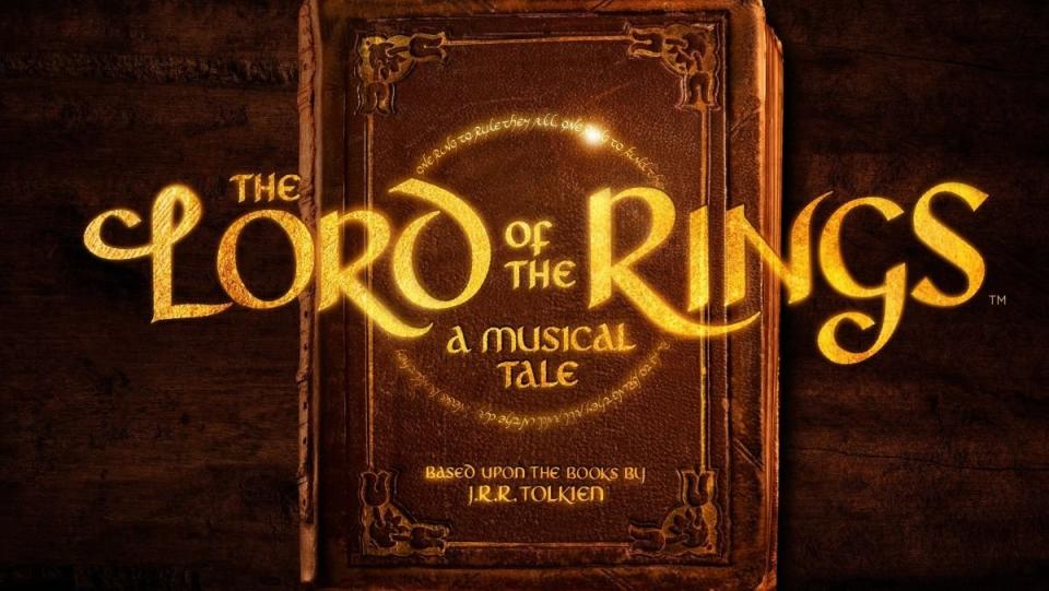 The Lord of the Rings Musical annoucement art