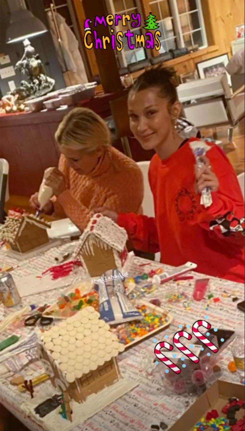 YOLANDA AND BELLA HADID