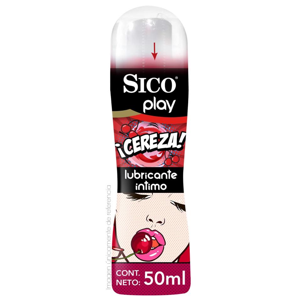 Sico Play ¡Cereza! Lubricante Íntimo Sabor cereza