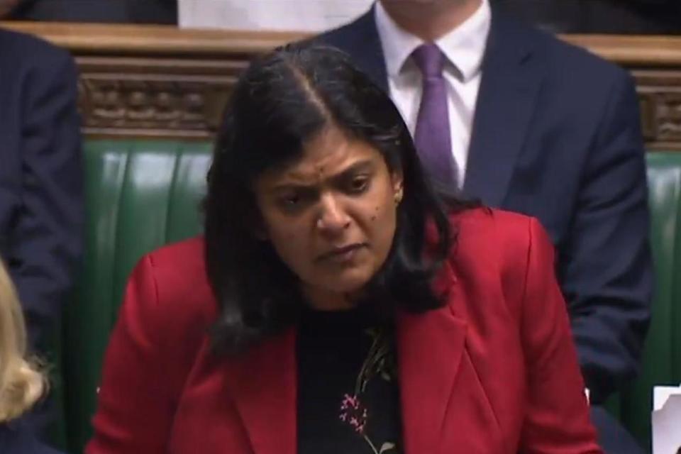 Labour MP Rupa Huq speaks in Commons (ITV)