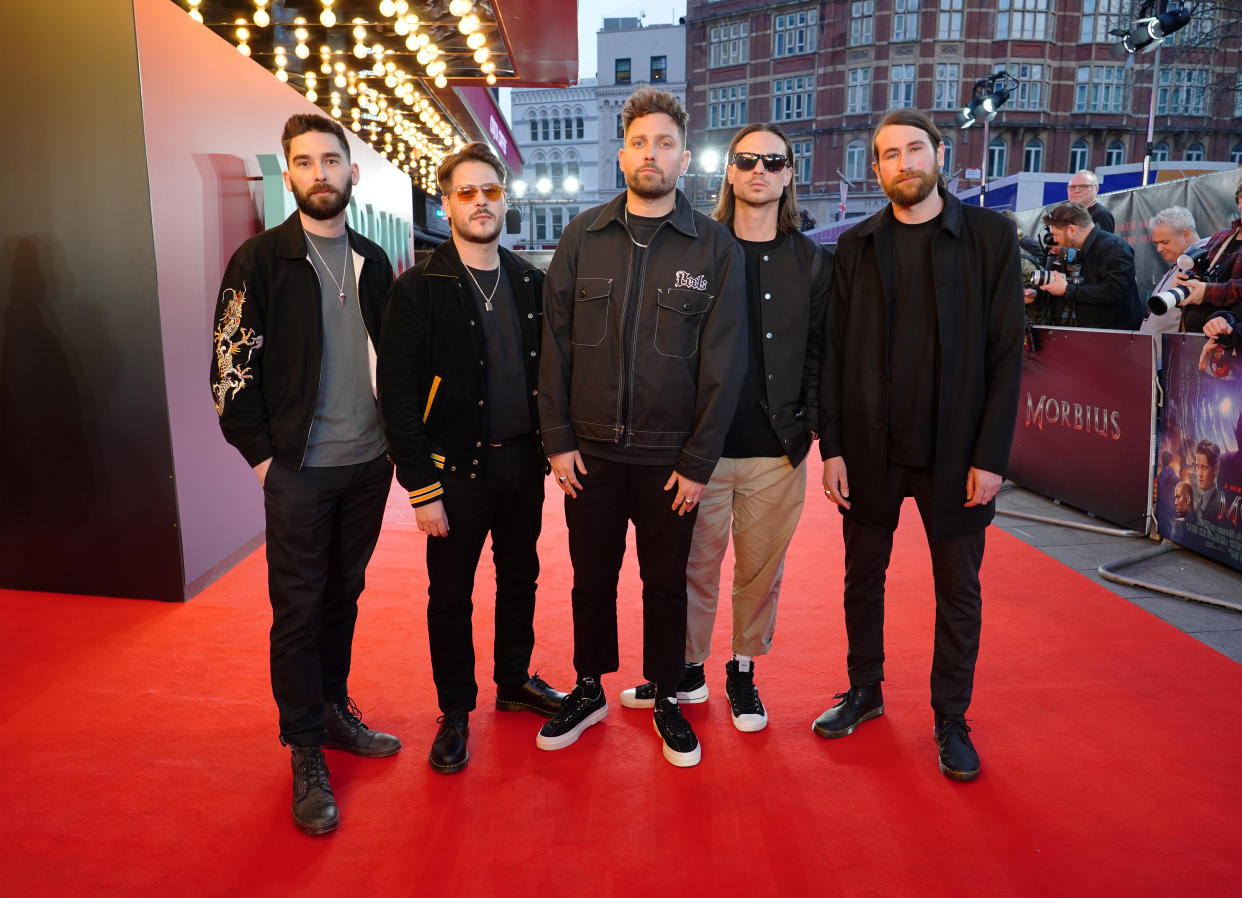 You Me At Six (Ian West/PA) (PA Archive)