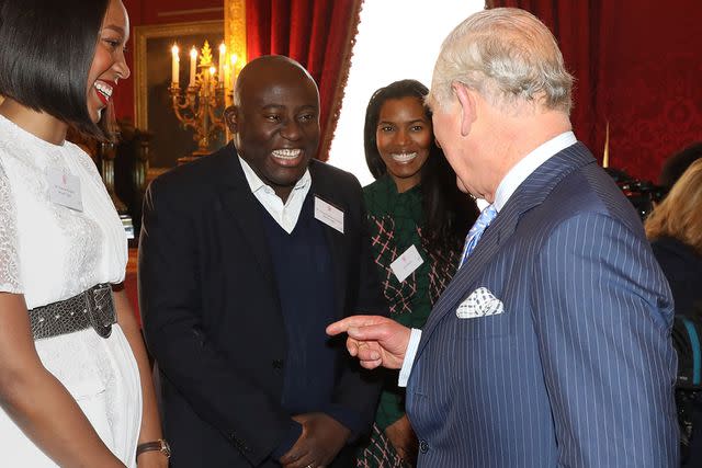 Tim P. Whitby-WPA Pool/Getty Images Edward Enninful and King Charles