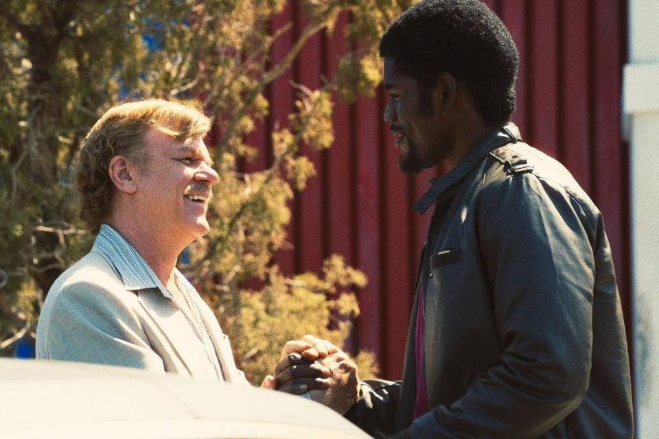 From left, John C. Reilly and Quincy Isaiah. - Credit: Warrick Page/HBO