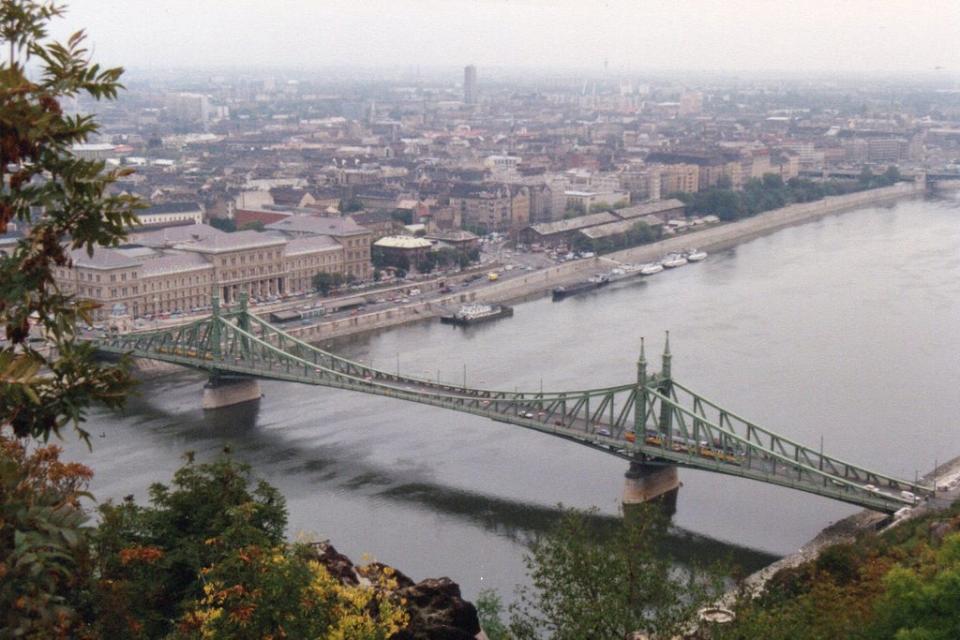 The view from Gellért Hill in Budapest (Mick O’Hare)