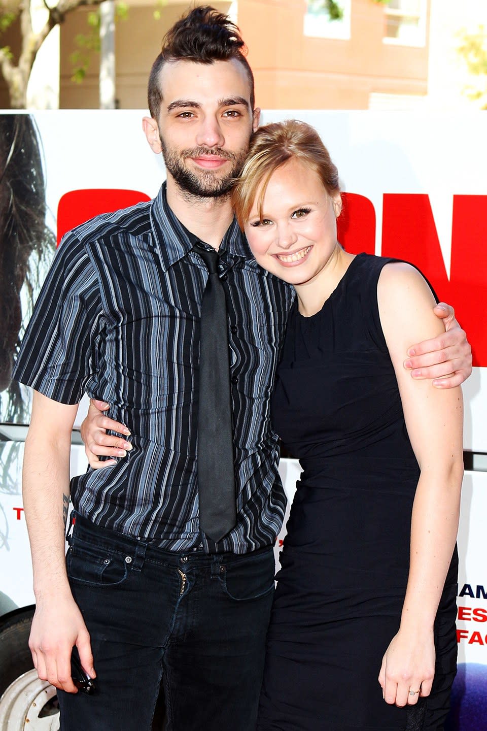 Alison Pill and Jay Baruchel