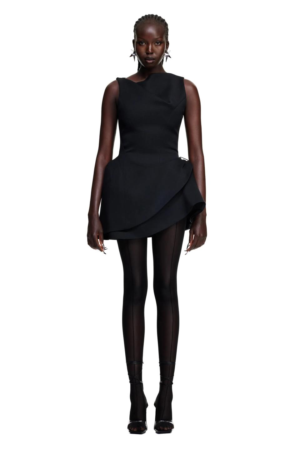 Mugler x H&M Wool Mini Dress