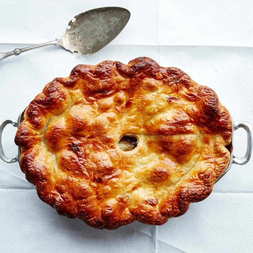 Beef Bourguignonne Pot Pie