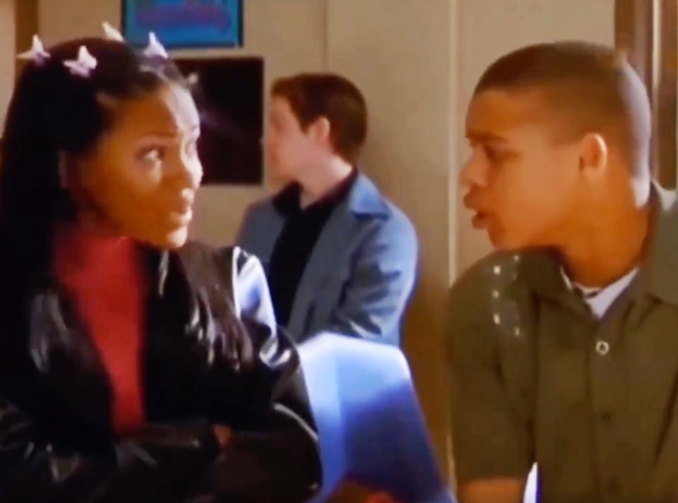 Meagan Good and Robert Ri'Chard, Cousin Skeeter screengrab