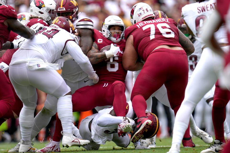Arizona Cardinals fans think their team deserves to be out of the basement of NFL power rankings after an NFL Week 1 loss to the Washington Commanders.