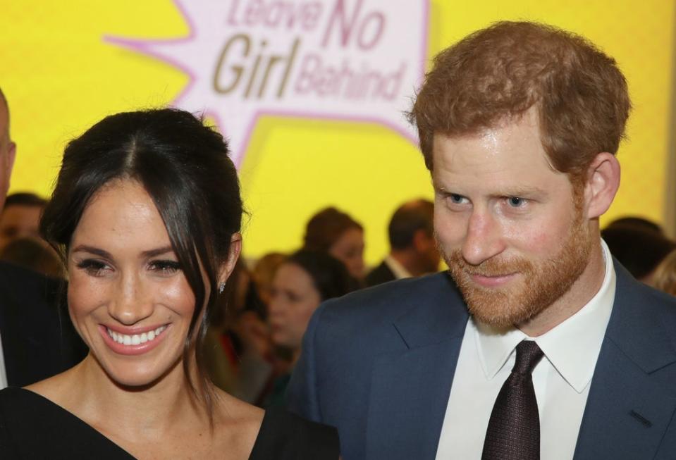 The Duke and Duchess of Sussex (Chris Jackson/PA) (PA Wire)