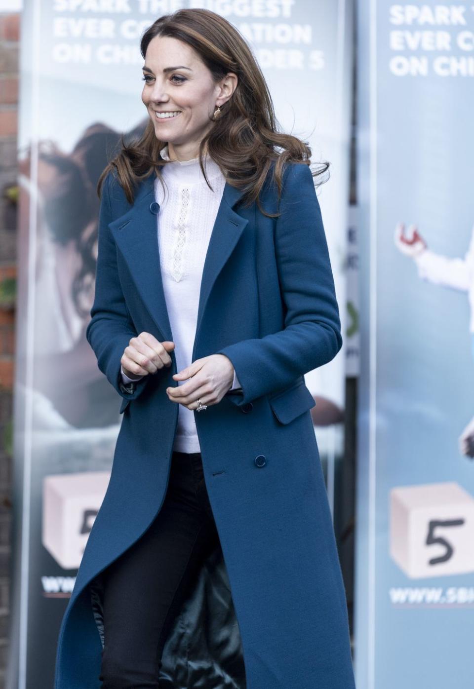 Duchess Kate arrives in Stockwell