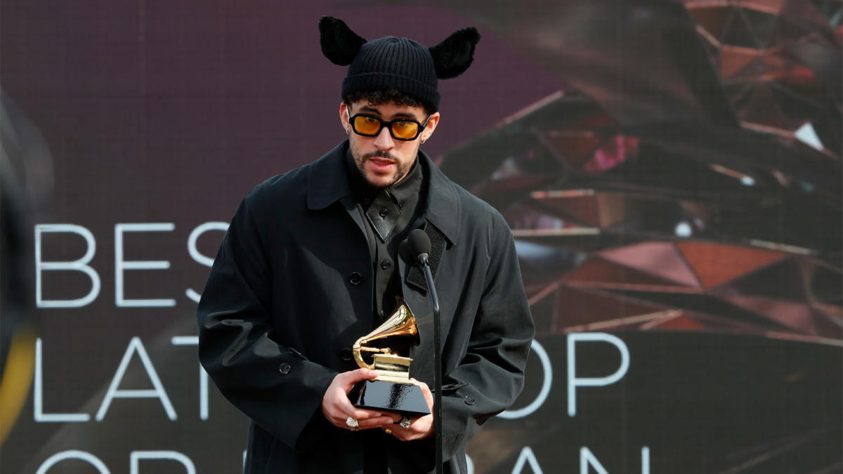 Puerto Rican Rapper Bad Bunny Hits Editorial Stock Photo - Stock Image