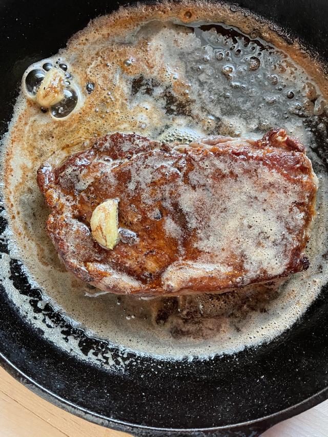 Al Roker's Cast-Iron Rib-Eye Steak Recipe