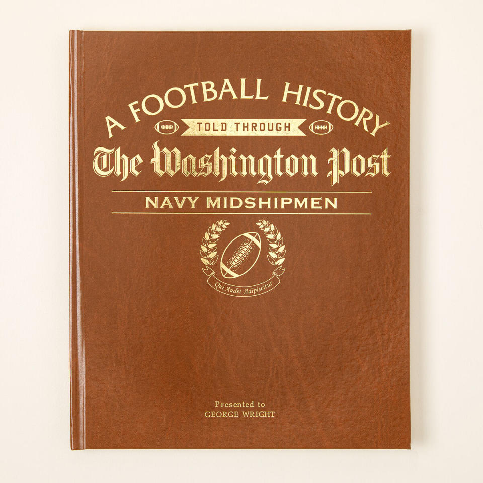 <p><a href="https://go.redirectingat.com?id=74968X1596630&url=https%3A%2F%2Fwww.uncommongoods.com%2Fproduct%2Fpersonalized-college-football-history-book&sref=https%3A%2F%2Fwww.goodhousekeeping.com%2Fholidays%2Fgift-ideas%2Fg39613818%2Fgraduation-gifts-for-him%2F" rel="nofollow noopener" target="_blank" data-ylk="slk:Shop Now;elm:context_link;itc:0;sec:content-canvas" class="link ">Shop Now</a></p><p>Personalized College Football History Book </p><p>uncommongoods.com</p><p>$85.00</p><span class="copyright">Uncommon Goods</span>