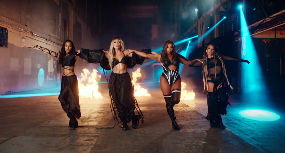 <p>Little Mix in the video for latest single ‘Sweet Melody'</p>RCA