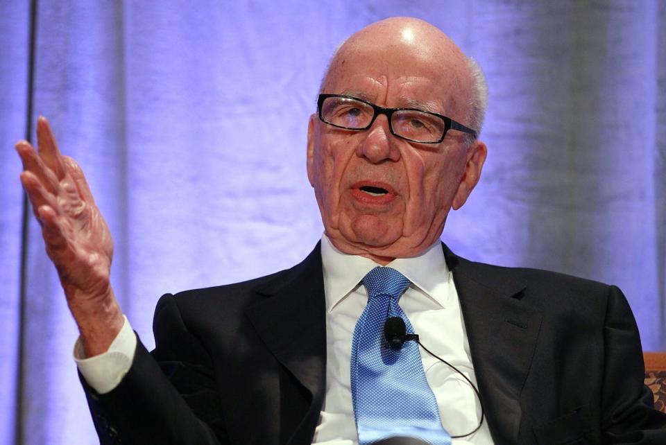 Rupert Murdoch was also announced as an awardee (Getty Images)