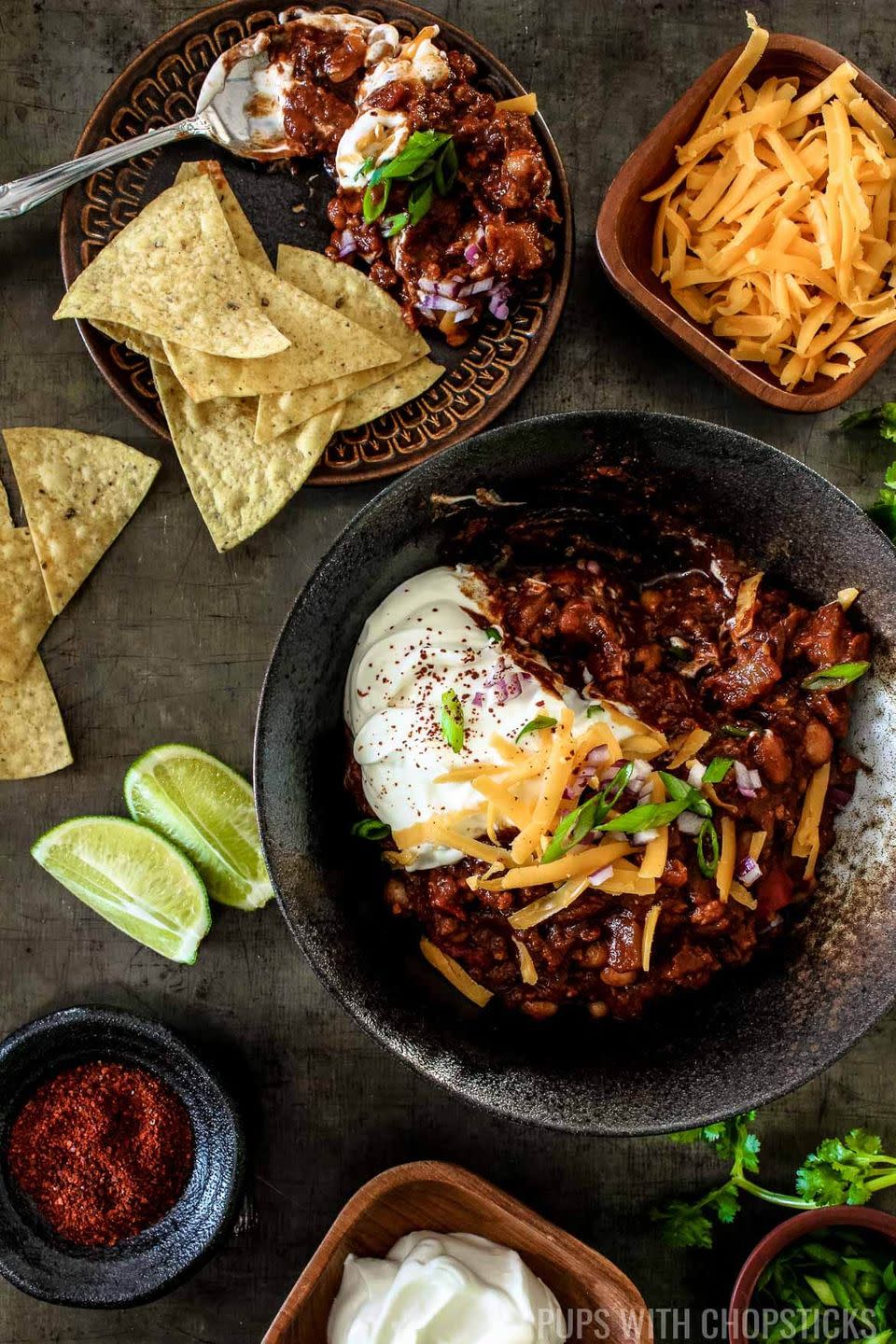 Sweet and Smoky Pineapple Chipotle Chili