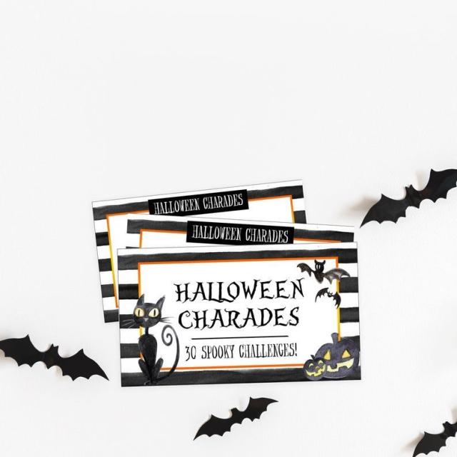 EDITABLE Vintage Halloween Invitation  Halloween Invitations –  OhHappyPrintables