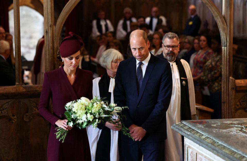 Kate et William commémorent la mémoire d’Elisabeth II au Pays de Galles