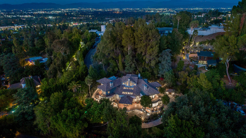 The views from the home where Tom Petty once lived are incredible. (Photo: Adam Latham)