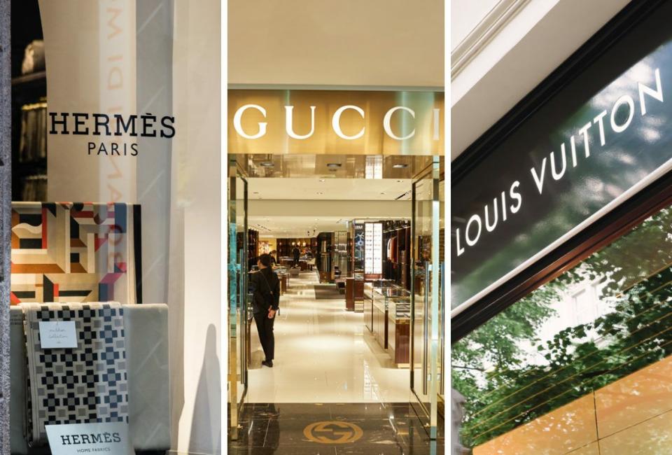 Evolución en Bolsa de las empresas de moda de lujo frente a las firmas de gran consumo