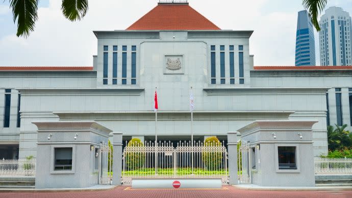 Singapore parliament building