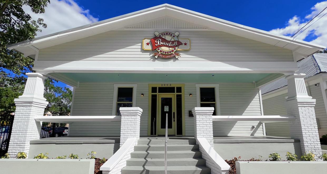 The Tampa Baseball Museum in Ybor City opened in 2021 and is in the childhood home of Al Lopez, Tampa's first native son to play and manage in the Major Leagues.