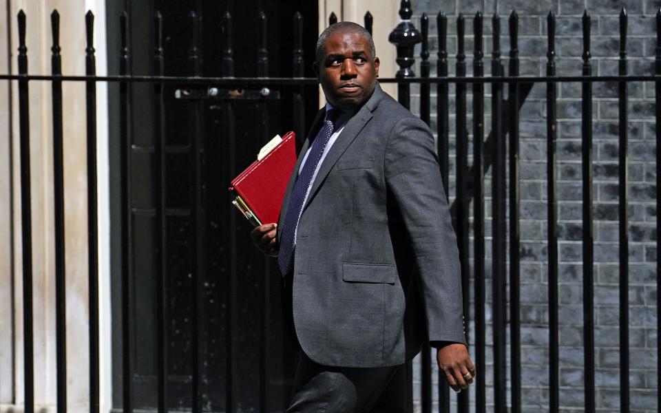 Foreign Secretary David Lammy told MPs that the government remains committed to a two-state solution