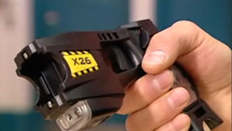 18 charges laid against man Tasered, arrested after threatening several people with pellet gun: police