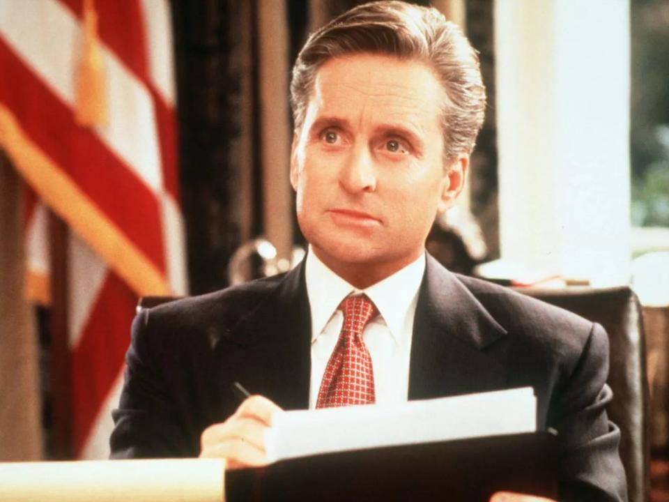 michael douglas in the american president