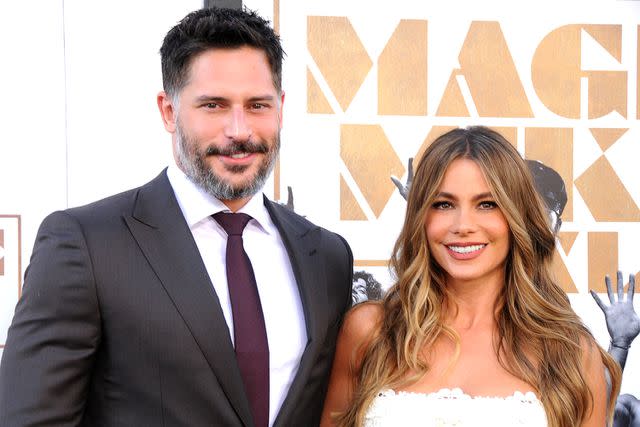 <p>Barry King/Getty</p> Joe Manganiello and Sofía Vergara arrive at the Los Angeles World Premiere of 'Magic Mike XXL' on June 25, 2015