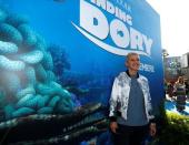 Cast member Ellen DeGeneres poses at the premiere of "Finding Dory" at El Capitan theatre in Hollywood, California U.S., June 8, 2016. REUTERS/Mario Anzuoni