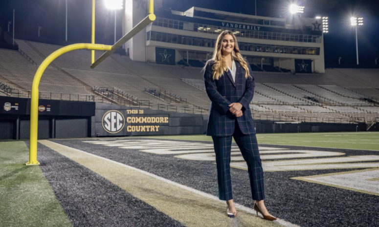 Sarah Fuller at Vanderbilt.