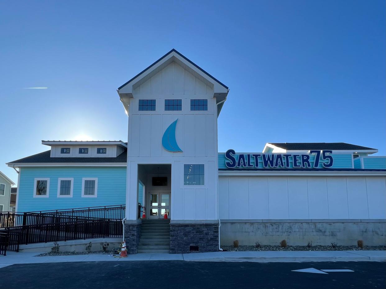 Saltwater 75, coming to BJ's on the Water's former 75th Street location, to open in April 2023 in Ocean City, Maryland.