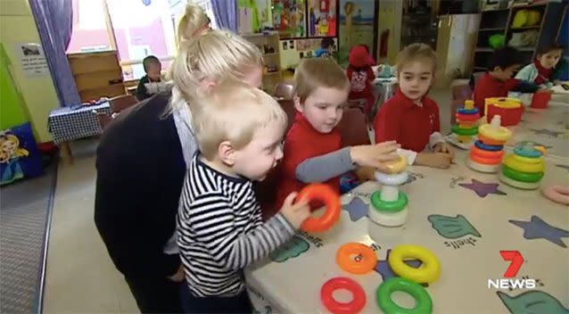 The demand for childcare is set to increase. Source: 7 News