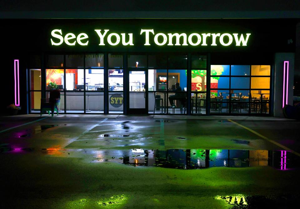 See You Tomorrow cafe before it opens at 8 am on Wednesday, Nov 30, 2022.Damon Cann is the kitchen manager here. He was a cook at a Birmingham restaurant but after disagreements with his boss there he left to work at this restaurant not far from where he grew up.