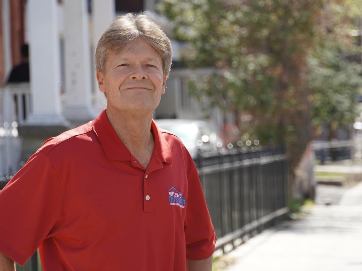 Peter Tilley, CEO of the Ottawa Mission, celebrated 15 years of sobriety on April 25. (Simon Lasalle/Radio-Canada - image credit)