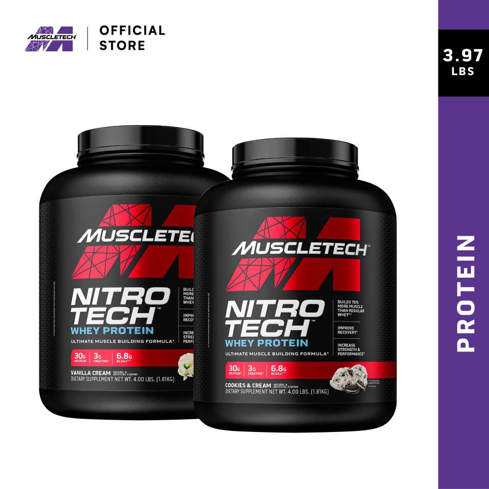 MuscleTech NitroTech (3.97lbs). (Photo: Lazada SG)