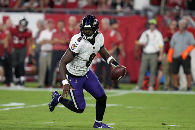 Rookie quarterback Lamar Jackson leads Ravens to win over Buccaneers