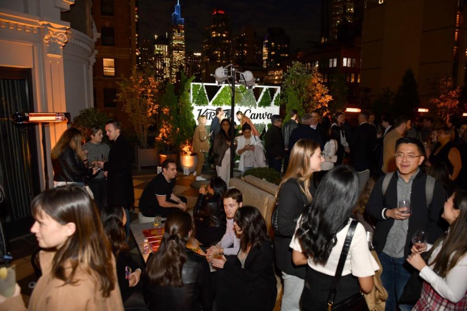 NEW YORK, NEW YORK - OCTOBER 17: General atmosphere during Variety x Canva Happy Hour Celebrating New Leaders In Marketing & Advertising at The Ned Nomad on October 17, 2023 in New York City. (Photo by Craig Barritt/Getty Images)