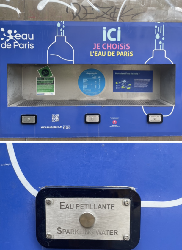 a sparkling water dispenser