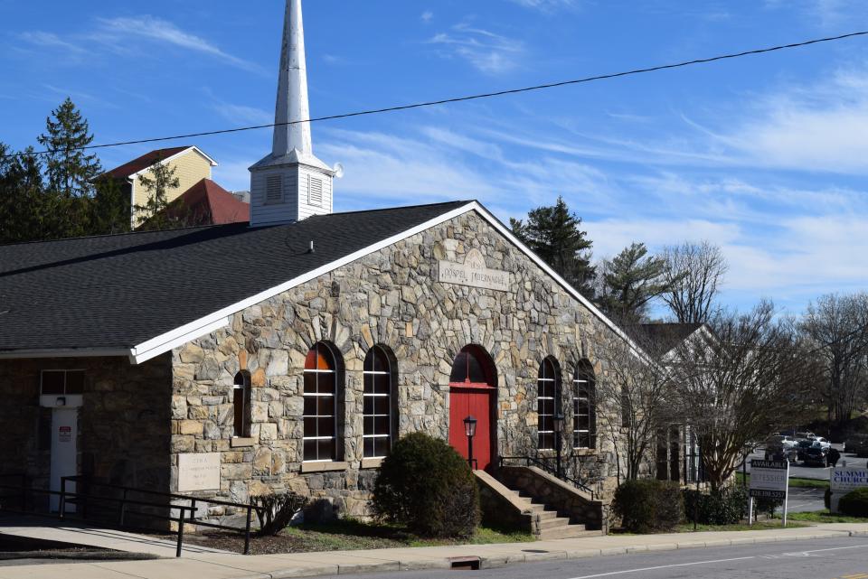 The church at 16 S. French Broad has been placed under an historical easement in conjunction with the PSABC and GBX Group LLC.