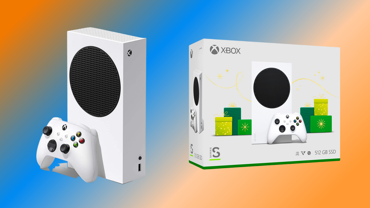The Xbox Series S is a great, budget-friendly choice for gamers. (Photo: Amazon)
