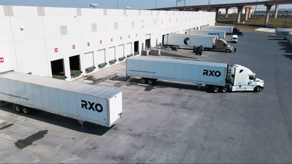 RXO struggled alongside other 3PLs in the fourth quarter. (Photo: RXO)