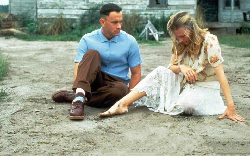 Tom Hanks and Robin Wright in Forrest Gump